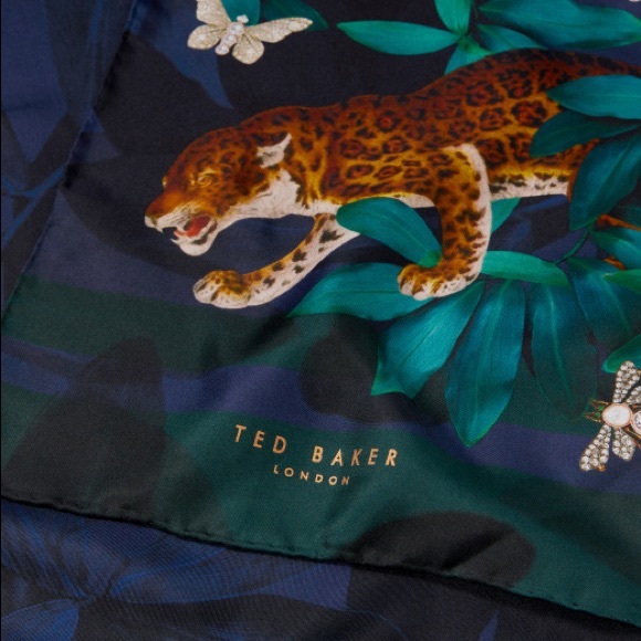 Ted Baker Houdini Skinny Silk Scarf - Picture 3 of 7